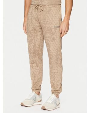Guess Jogginghose Z5Rb14 K9Yi1 Regular Fit - Natur