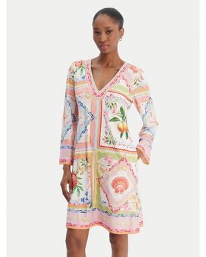 Hale Bob Sommerkleid Aadhya 5Yxp672A Regular Fit - Rot