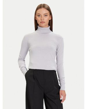 Calvin Klein Rollkragenpullover Lv044D371G Regular Fit - Weiß