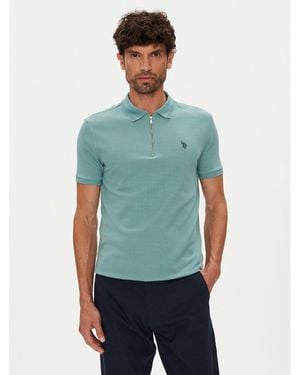 U.S. POLO ASSN. Poloshirt Mup3335 Regular Fit - Blau
