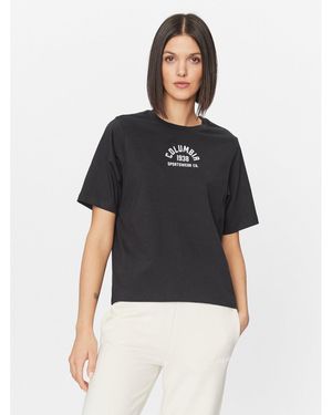 Columbia Technisches T-Shirt North Cascades Relaxed Tee Regular Fit - Schwarz
