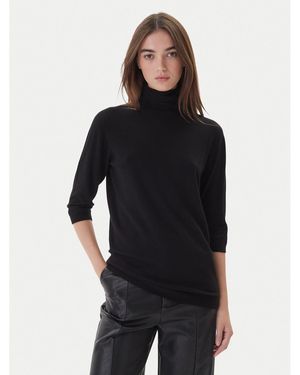 Kontatto Rollkragenpullover 3M0823C Regular Fit - Schwarz