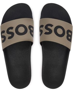 BOSS Pantoletten Aryeh 50536835 - Schwarz