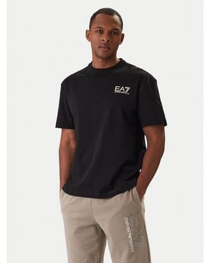 EA7 T-Shirt 7M001402 Af22264 Uc001 Regular Fit - Schwarz