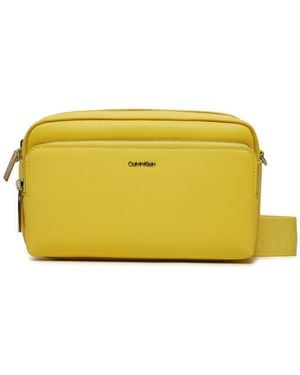 Calvin Klein Handtasche Ck Must Camera Bag K60K611927 - Gelb