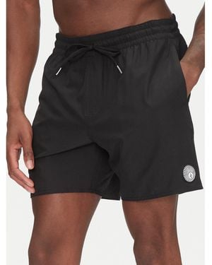Volcom Badeshorts Lido A2512503 Regular Fit - Schwarz