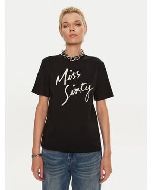 Miss Sixty T-Shirt 6L3Sj3780000 Regular Fit - Schwarz