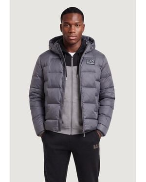 EA7 Übergangsjacke 7M002387 Af15956 U8117 Regular Fit - Grau