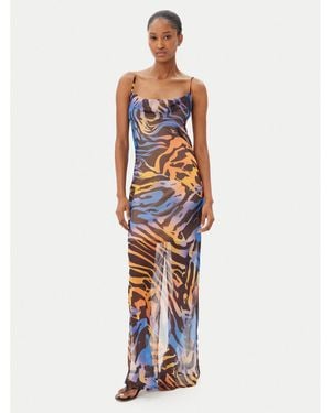 One Teaspoon Sommerkleid Jagger 27066 Relaxed Fit - Blau