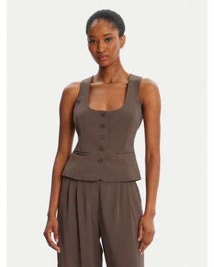 Bardot Weste Azilla Button 60003Tb Regular Fit - Braun