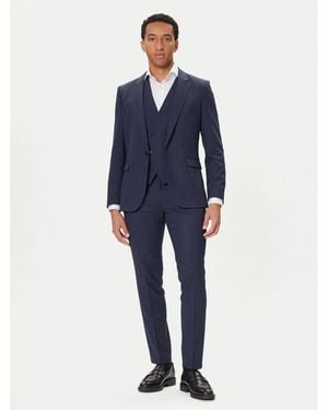 HUGO Anzug Arti/Hesten242V1X 50547314 Extra Slim Fit - Blau