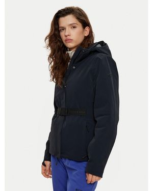 4F Skijacke Waw24Ttjaf678 Slim Fit - Blau