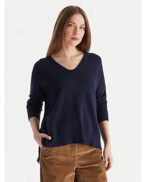 Kontatto Pullover 3M0842C Relaxed Fit - Blau