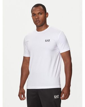 EA7 T-Shirt 8Npt26 Pjvqz 1100 Regular Fit - Weiß