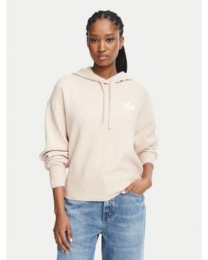 adidas Sweatshirt Essentials Kr9159 Loose Fit - Weiß