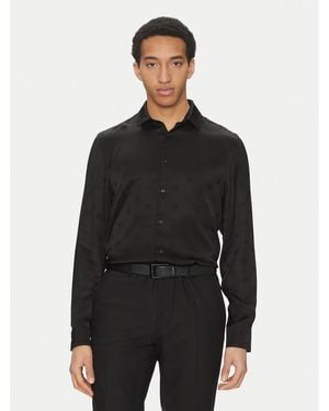 HUGO Hemd Elisha02 50539726 Extra Slim Fit - Schwarz