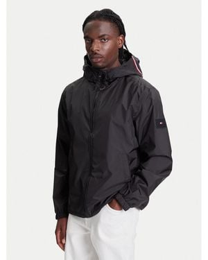 Tommy Hilfiger Übergangsjacke Mw0Mw40225 Regular Fit - Schwarz
