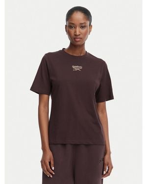 Reebok T-Shirt Nikolina Rk25708Ccw Regular Fit - Braun