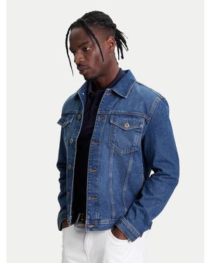 Benetton Jeansjacke 2Ipc53Gv8 Regular Fit - Blau