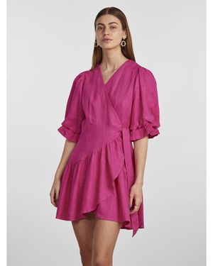 Y.A.S Kleid Für Den Alltag 26029985 Regular Fit - Pink
