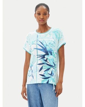 Olsen T-Shirt 11105047 Regular Fit - Blau