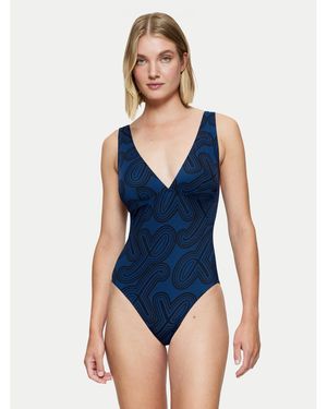 Triumph Badeanzug Flex Smart Summer 10217813 - Blau