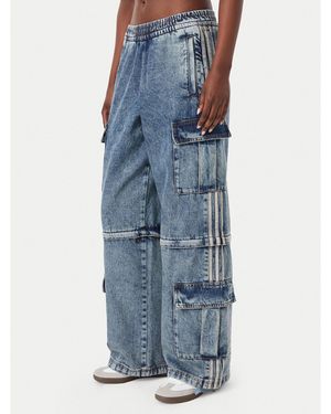 adidas Jeans Kq6479 Oversize - Blau
