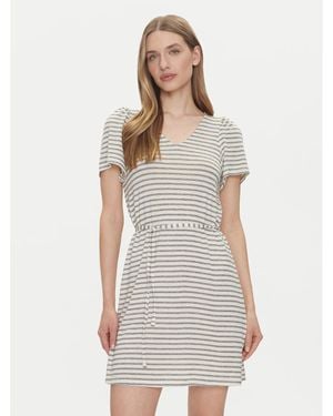 Vero Moda Sommerkleid Gina 10325612 Regular Fit - Grau