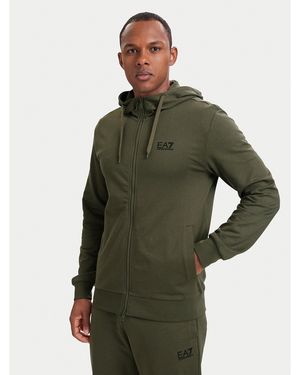 EA7 Sweatshirt 8Npm33 Pjvrz U7014 Regular Fit - Grün