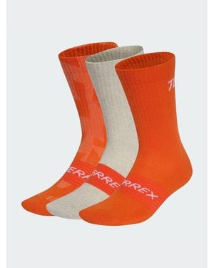 adidas Lange Socken Terrex Multi 3 Pack Socks Kr6419 - Orange