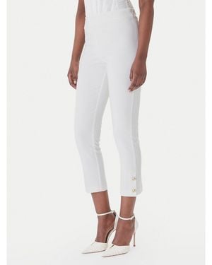Rinascimento Stoffhose Cfc0128641003 Slim Fit - Weiß
