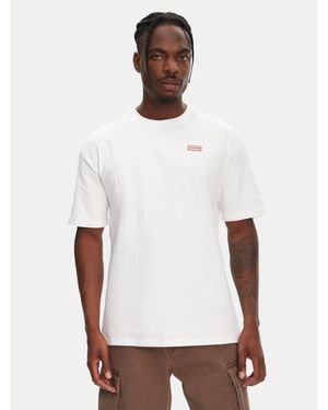 HUNTER T-Shirt Rasputin Harm0057251 Relaxed Fit - Weiß