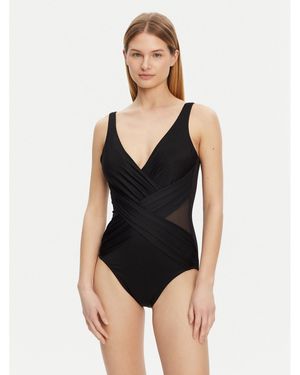 Miraclesuit Badeanzug Solid Crossover 6516689 - Schwarz