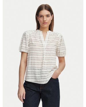 French Connection Bluse 729F9 Regular Fit - Weiß