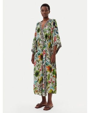 Lola Casademunt Kimono Ls2516046 Relaxed Fit - Grün