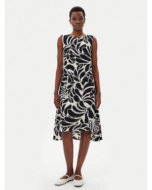 Olsen Kleid Für Den Alltag 13002001 Regular Fit - Weiß