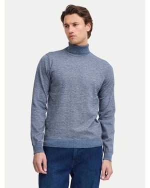 Blend Rollkragenpullover 20717261 Regular Fit - Blau