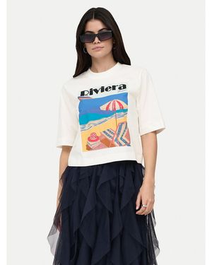 ONLY T-Shirt Vega 15375753 Regular Fit - Blau