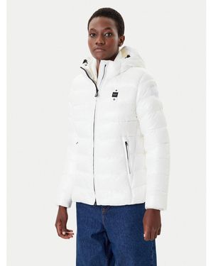 Blauer Winterjacke 25Wbldc02072 Regular Fit - Weiß