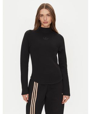 adidas Bluse Structured Interlock Jj0937 Slim Fit - Schwarz