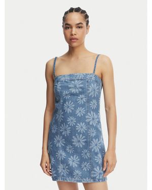 Roxy Jeanskleid Dreamy Daze Erjdd03011 Regular Fit - Blau