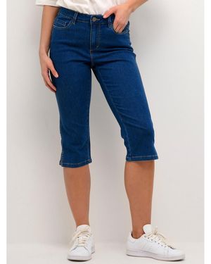 Kaffe Caprihose Vicky 10505521 Slim Fit - Blau