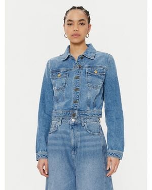 Twinset Jeansjacke 242Tp2562 Regular Fit - Blau