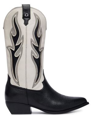 Guess Stiefeletten Fltlrg Lea11 - Schwarz