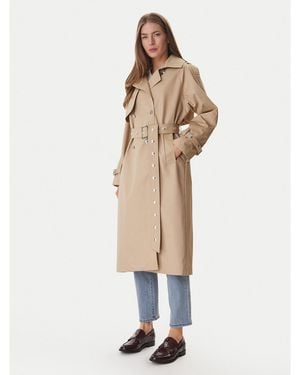 DKNY Tenchcoat Dj6J6232 Regular Fit - Natur