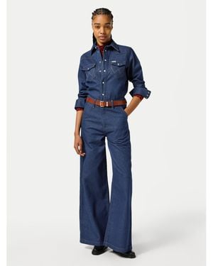 Wrangler Jumpsuit 112356439 Regular Fit - Blau