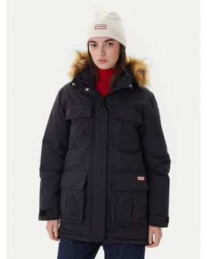 HUNTER Parka Glyder Harw0014252 Regular Fit - Blau