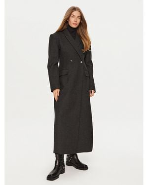 Herskind Wollmantel Ultra De Lux 5379174 Regular Fit - Schwarz