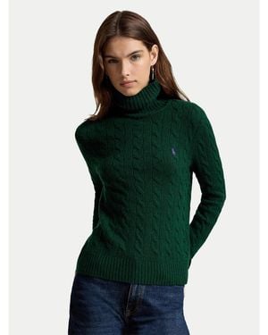 Polo Ralph Lauren Rollkragenpullover 211888686500 Regular Fit - Grün