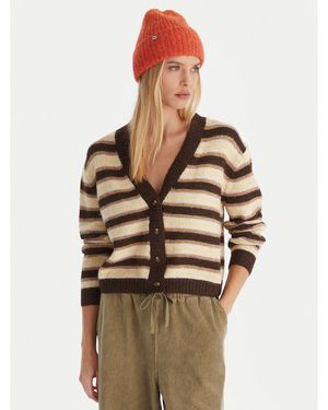 Quiksilver Strickjacke Bukit Eqwsw03030 Regular Fit - Braun